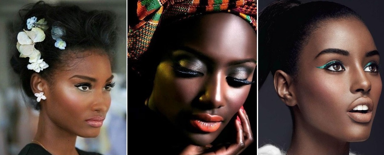 Makeup ideas for ladies having dark skin tone